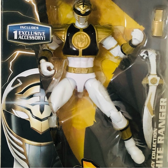 NEW Saban’s Power Rangers - Legacy Collection White Ranger - Picture 2 of 6